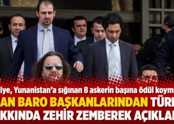 Yunan baro başkanlarından Türkiye hakkında zehir zemberek açıklama