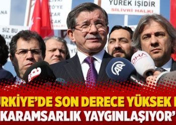 ‘Türkiye’de son derece yüksek bir karamsarlık yaygınlaşıyor’