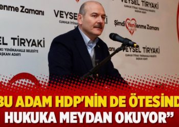 Karataş: Bu adam HDP’nin de ötesinde hukuka meydan okuyor