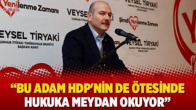 Karataş: Bu adam HDP’nin de ötesinde hukuka meydan okuyor