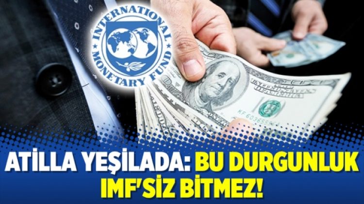 Atilla Yeşilada: Bu durgunluk IMF’siz bitmez!