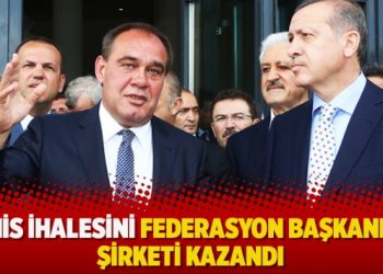Bahis ihalesini Federasyon başkanının şirketi kazandı