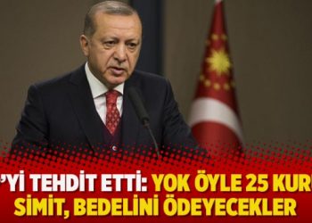 HDP’yi tehdit etti: Yok öyle 25 kuruşa simit, bedelini ödeyecekler