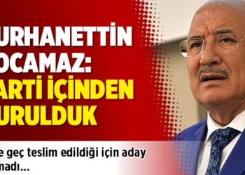 Burhanettin Kocamaz: Parti içinden vurulduk