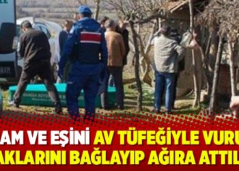Manisa’da bir imam ve eşi ayakları bağlı halde ölü bulundu