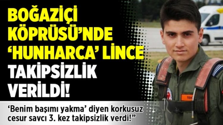 Boğaziçi Köprüsü’nde ‘hunharca’ lince takipsizlik verildi!