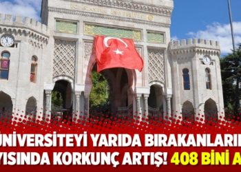 Üniversiteyi yarıda bırakanların sayısında korkunç artış