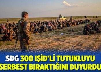 SDG 300 IŞİD’li tutukluyu serbest bıraktı