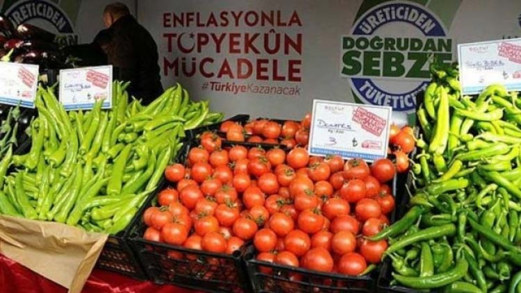 Tanzimlerde vatandaşa ithal ürün satılıyor
