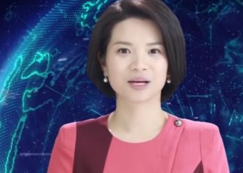 Dünyanın ilk kadrolu robot haber spikeri