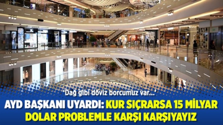 AYD başkanı uyardı: Kur sıçrarsa 15 milyar dolar problemle karşı karşıyayız