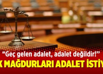 KHK mağdurları adalet istiyor