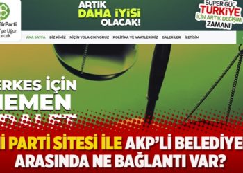 Yeni Parti sitesi ile AKP’li belediyeler arasında ne bağlantı var?