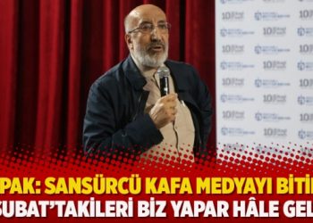 Dilipak: Sansürcü kafa medyayı bitirdi, 28 Şubat’takileri biz yapar hâle geldik