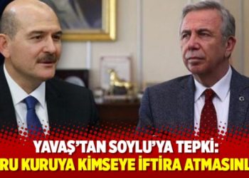 Mansur Yavaş: Kuru kuruya kimseye iftira atmasınlar