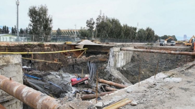 Metro inşaatında göçük: 2 işçi kayıp