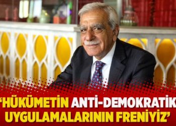‘Hükümetin anti-demokratik uygulamalarının freniyiz’