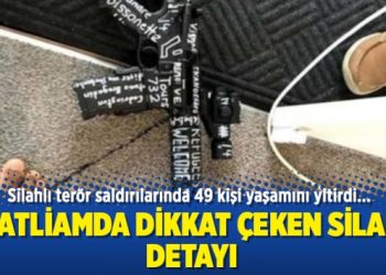 Katliamda dikkat çeken silah detayı