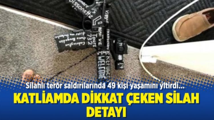 Katliamda dikkat çeken silah detayı