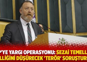 HDP’ye yargı operasyonu: Sezai Temelli’ye vekilliğini düşürecek ‘terör’ soruşturması