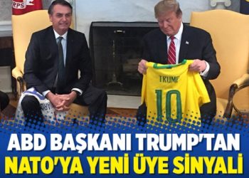 Trump’tan NATO’ya yeni üye sinyali
