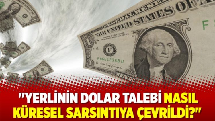 “Yerlinin dolar talebi nasıl küresel sarsıntıya çevrildi?”