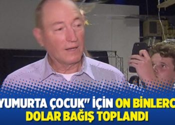 “Yumurta çocuk” için on binlerce dolar bağış toplandı