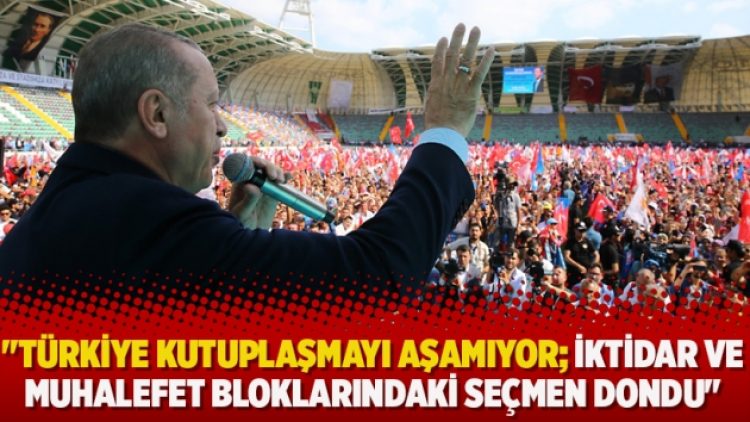 “Türkiye kutuplaşmayı aşamıyor; iktidar ve muhalefet bloklarındaki seçmen dondu”