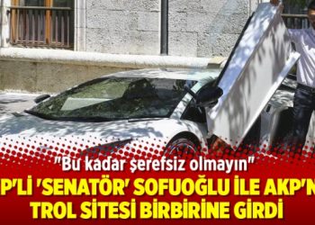 AKP’li ‘senatör’ Sofuoğlu ile AKP’nin trol sitesi birbirine girdi