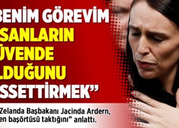 “Benim görevim insanların güvende olduğunu hissettirmek”