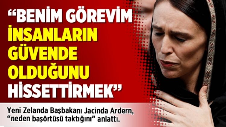 “Benim görevim insanların güvende olduğunu hissettirmek”