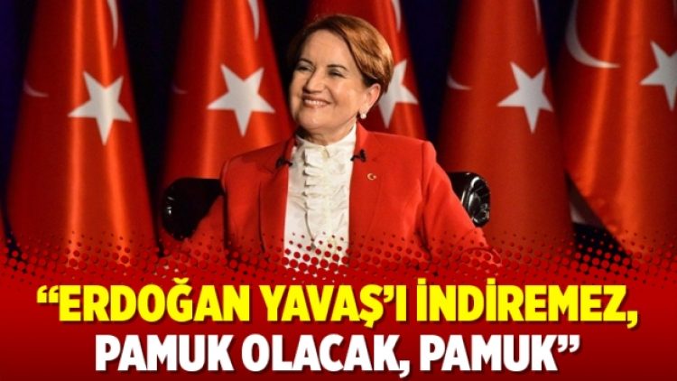 “Erdoğan Yavaş’ı indiremez, pamuk olacak, pamuk”