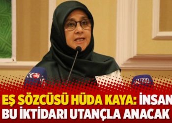 DİK Eş Sözcüsü Hüda Kaya: İnsanlık bu iktidarı utançla anacak
