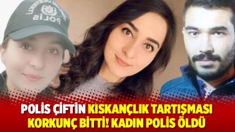 Polis çiftin kıskançlık tartışması korkunç bitti!