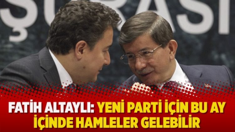 Fatih Altaylı: Yeni parti için bu ay içinde hamleler gelebilir