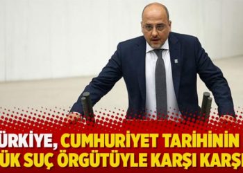 HDP Milletvekili Şık: Türkiye, Cumhuriyet tarihinin en büyük suç örgütüyle karşı karşıya