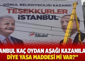 Murat Yetkin: İstanbul kaç oydan aşağı kazanılamaz diye yasa maddesi mi var?