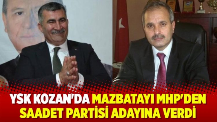 Başkanlık MHP’den Saadet Partisi’ne gitti