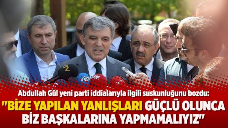 Abdullah Gül suskunluğunu bozdu, gazeteci Akinan ‘yeni parti açıklamasının eli kulağında’ yazdı