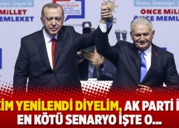 Seçim yenilendi diyelim, AK Parti için en kötü senaryo işte o…