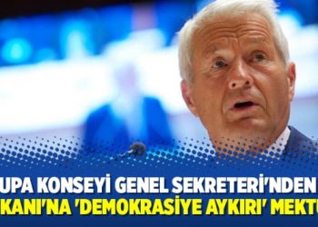 Avrupa Konseyi Genel Sekreteri’nden YSK Başkanı’na ‘demokrasiye aykırı’ mektubu