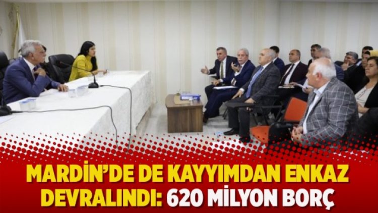Mardin’de de kayyımdan enkaz devralındı: 620 milyon borç