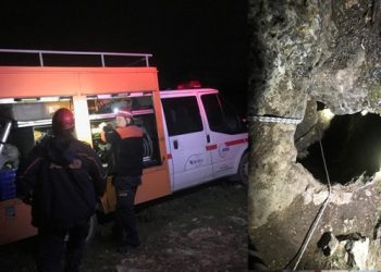 Bursa’da 7 defineci mağarada mahsur kaldı