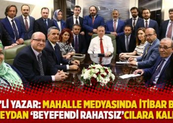 AKP’li yazar: Mahalle medyasında itibar bitti, meydan ‘Beyefendi rahatsız’cılara kaldı