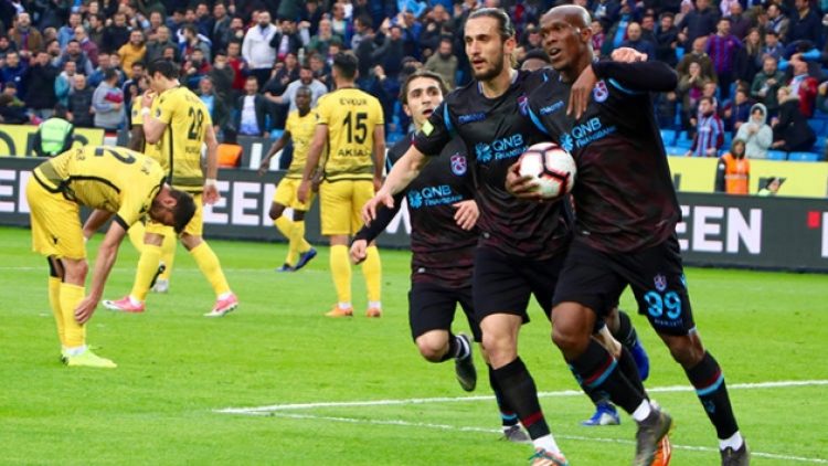 Trabzonspor seriyi bozmadı, emin adımlarla yola devam ediyor