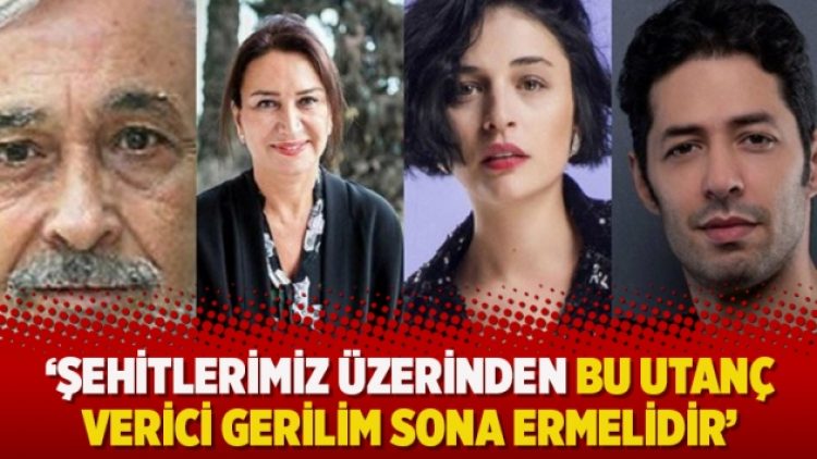 ‘Şehitlerimiz üzerinden bu utanç verici gerilim sona ermelidir’