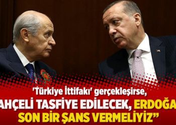 Takan: ‘Türkiye İttifakı’ gerçekleşirse, Bahçeli tasfiye edilecek, Erdoğan’a son bir şans vermeliyiz