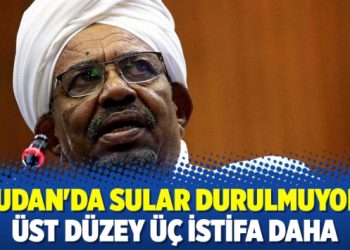 Sudan’da sular durulmuyor: Üst düzey üç istifa daha