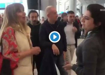 Havalimanında görevliye hakaret eden kadın mahkemelik oldu