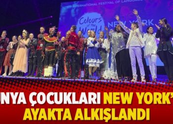 Dünya çocukları New York’ta ayakta alkışlandı